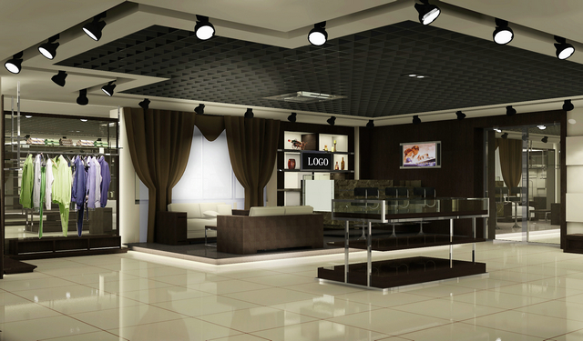 發(fā)展大廈專(zhuān)柜效果圖1